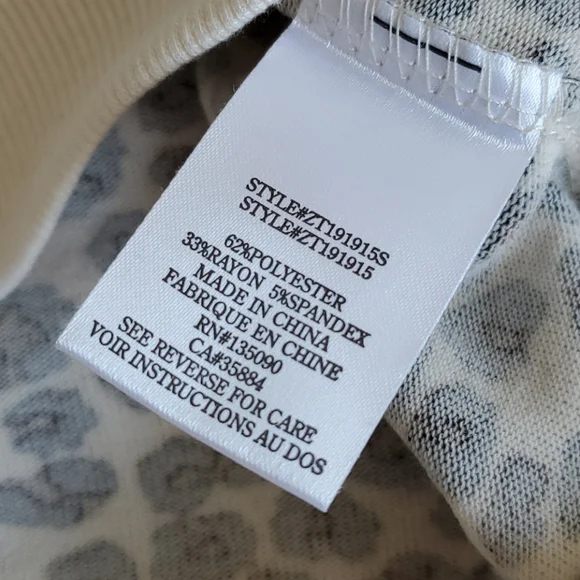 Cheetah Print Z Supply top - Picture 4 of 6